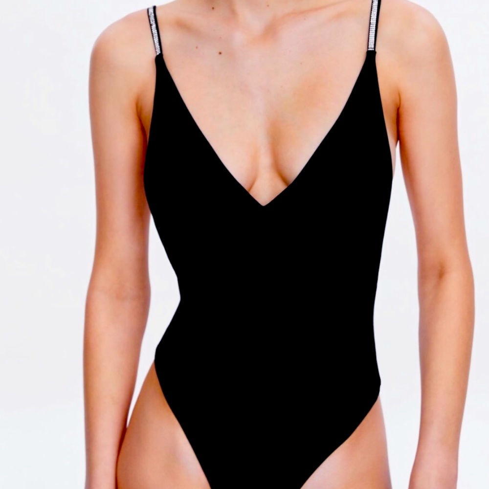Zara swimsuit with diamanté straps! Never worn :)
